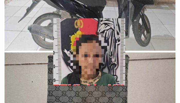 Polres Pinrang Kandangkan Terduga Pelaku Tindak Pidana Pencurian