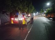 Jaga Kamtibmas, Personil Polsek Watang Sawitto Terus Gencarkan Patroli Malam Hari