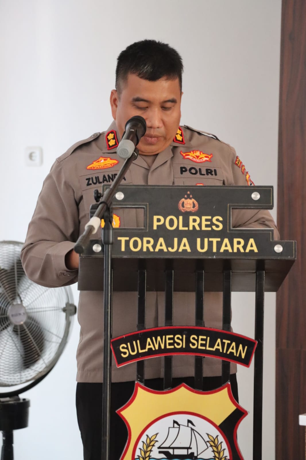 Kapolres Toraja Utara Ingatkan Personel Terkait Harga Mati Netralitas Polri di Pemilu 2024