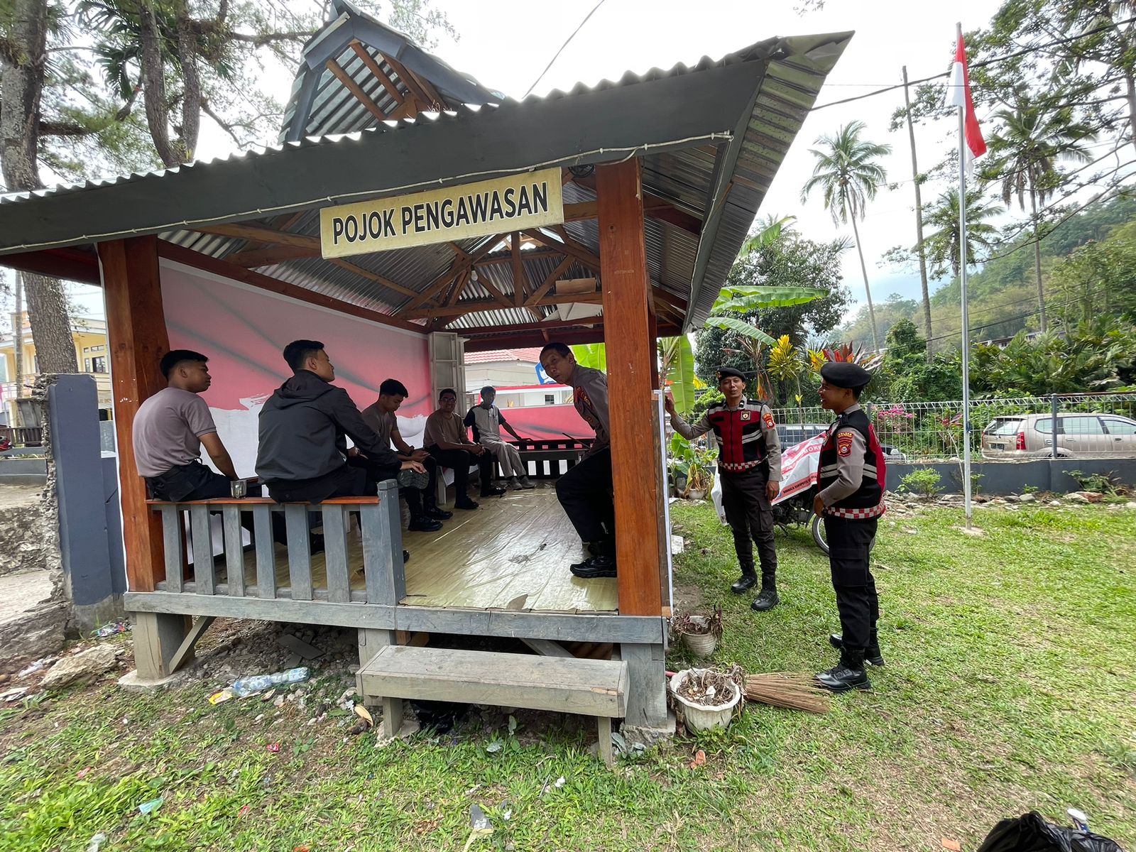 Sat Samapta Polres Tana Toraja Gencar Melaksanakan Patroli Dialogis Jelang Pemilu Tahun 2024