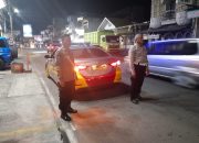 Jaga Kamtibmas Saat Malam Hari, Kapolsek Watang Sawitto Turunkan Personil Lakukan Patroli