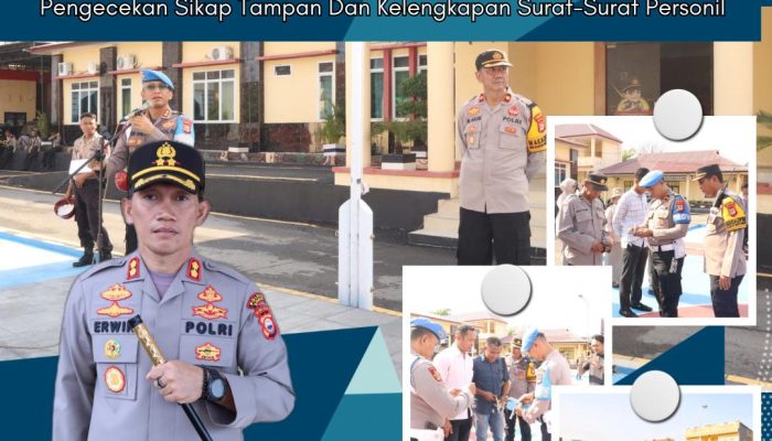 Operasi Gaktikblin, Bid Propam Polda Sulsel Kunjungi Polres Sidrap