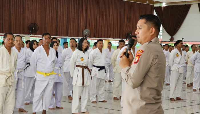 Satwil Ujian Beladiri di Palopo sebagai Syarat Naik Pangkat 1 Januari 2024