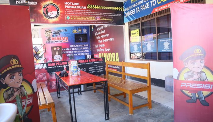 Lagi, AKBP Safi’i Sulap Ruang Tunggu Dengan Beri Faslitas Coffe Gratis dan WiFi Gratis