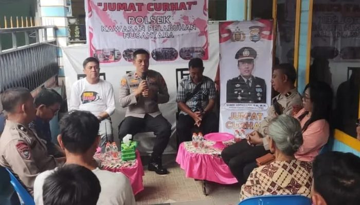 Jumat Curhat, Lurah Mallusetasi dan Kapolsek KPN Bersinergi Serap Permasalahan Warga