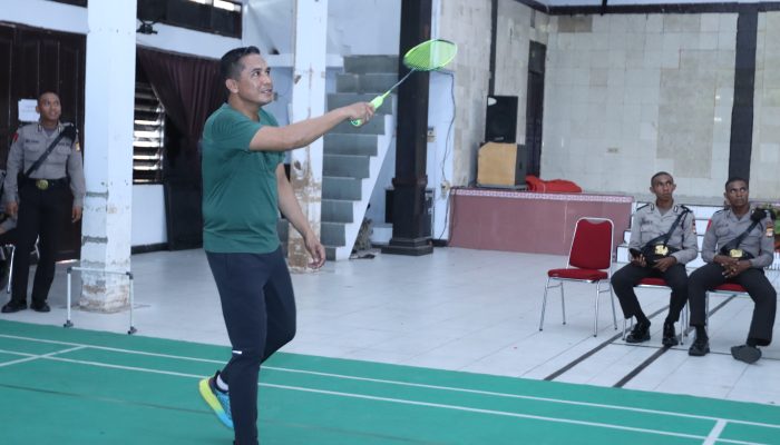 Hari Libur, Ini Cara Kapolres Pare-Pare Menjaga Kebugaran Tubuh