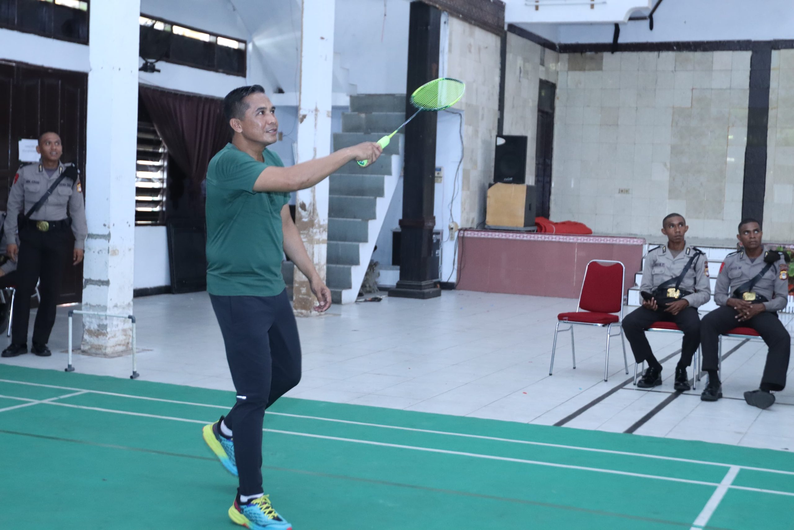 Hari Libur, Ini Cara Kapolres Pare-Pare Menjaga Kebugaran Tubuh