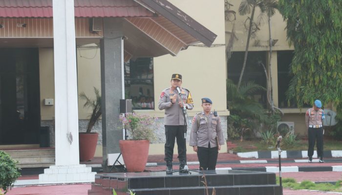 Kapolda Sulsel Pimpin Apel Pagi, Ingatkan Kesiap Siagaan Anggota Polri Dimasa Kampanye