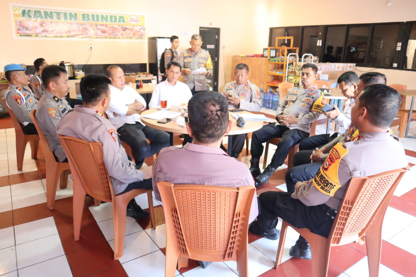 Coffee Morning,Ciptakan Situasi Kamtibmas Yang Kondusif Jelang Pemilu 2024