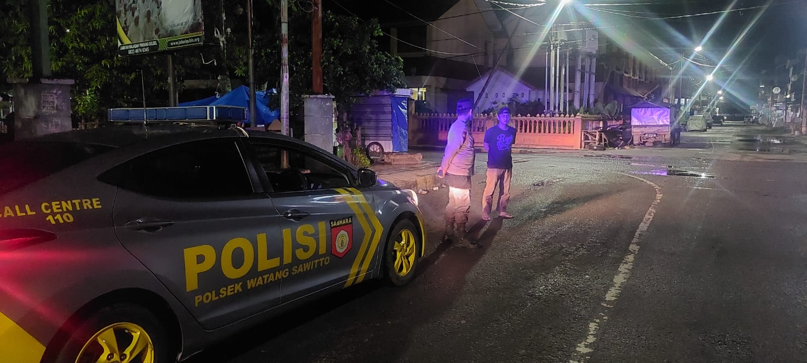 Ini Cara Polsek Watang Sawitto Jaga Kamtibmas Di wilayah Hukumnya