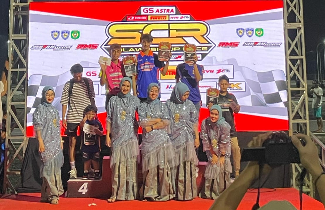 Lagi, Tim Balap Motor Bhayangkara Polres Palopo Sukses Raih 5 Trophy di Ajang Bergengsi