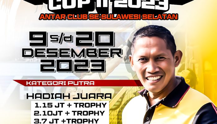 Catat Tanggal Mainnya, Kejuaraan Bola Voli Kapolres Cup Jilid II Siap Digelar