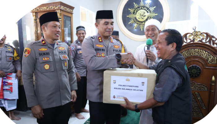 Jumat Curhat, Kapolres Parepare Ajak Masyarakat Sukseskan Pemilu Damai 2024