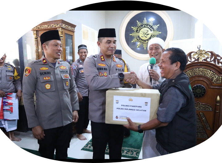 Jumat Curhat, Kapolres Parepare Ajak Masyarakat Sukseskan Pemilu Damai 2024