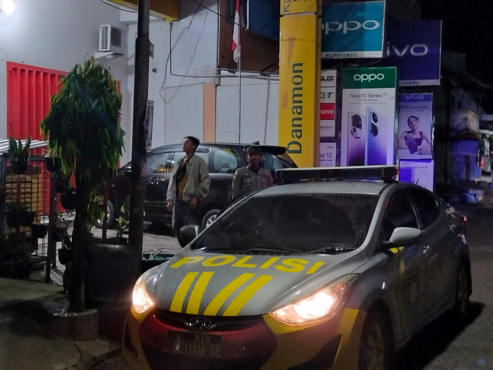 Antisipasi Gangguan Kamtibmas, Personil Polsek Watang Sawitto Laksanakan Patroli Malam Hari