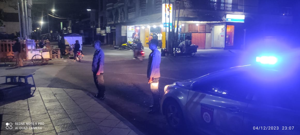 Antisipasi Gangguan Kamtibmas, Personil Polsek Watang Sawitto Lakukan ini