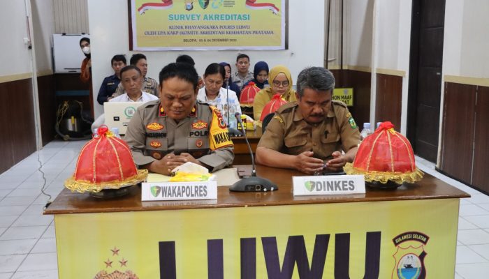 Klinik Bhayangkara Polres Luwu Ikuti Zoom Komite Akreditasi Kesehatan Pratama