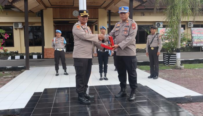 Wakapolres Pinrang Pimpin Pelepasan Siswa SPN Polda Sulsel Yang Latja Di Polres Pinrang