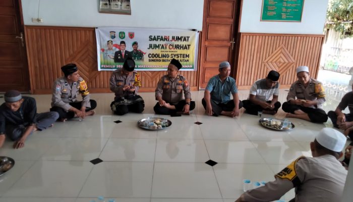 Safari Jum’at Curhat, Ini Penyampaian Kasat Binmas Polres Palopo