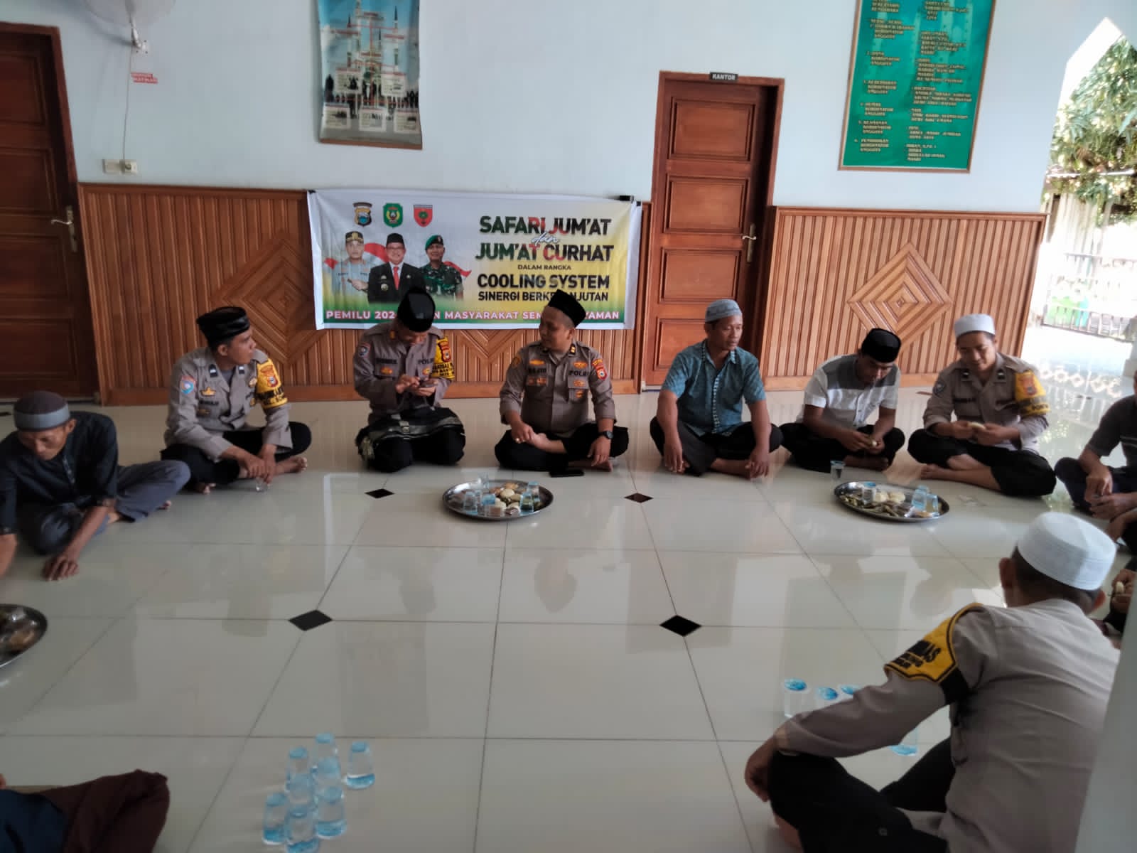 Safari Jum'at Curhat, Ini Penyampaian Kasat Binmas Polres Palopo