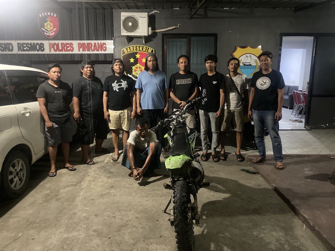 Tidak Butuh Waktu Lama, Pencuri HP dan Motor di Maniangpajo Diamankan Unit Resmob Satreskrim Polres Wajo di Binuang Polman