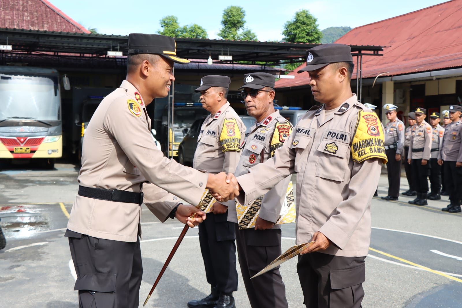 Berprestasi, Kapolres Palopo Ganjar Penghargaan ini