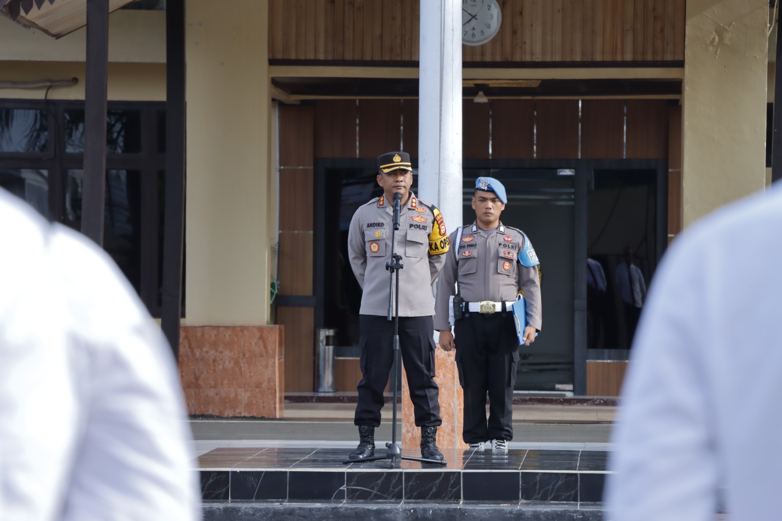 Pimpin Apel Pagi, Ini Arahan Kapolres Pinrang Kepada Personilnya