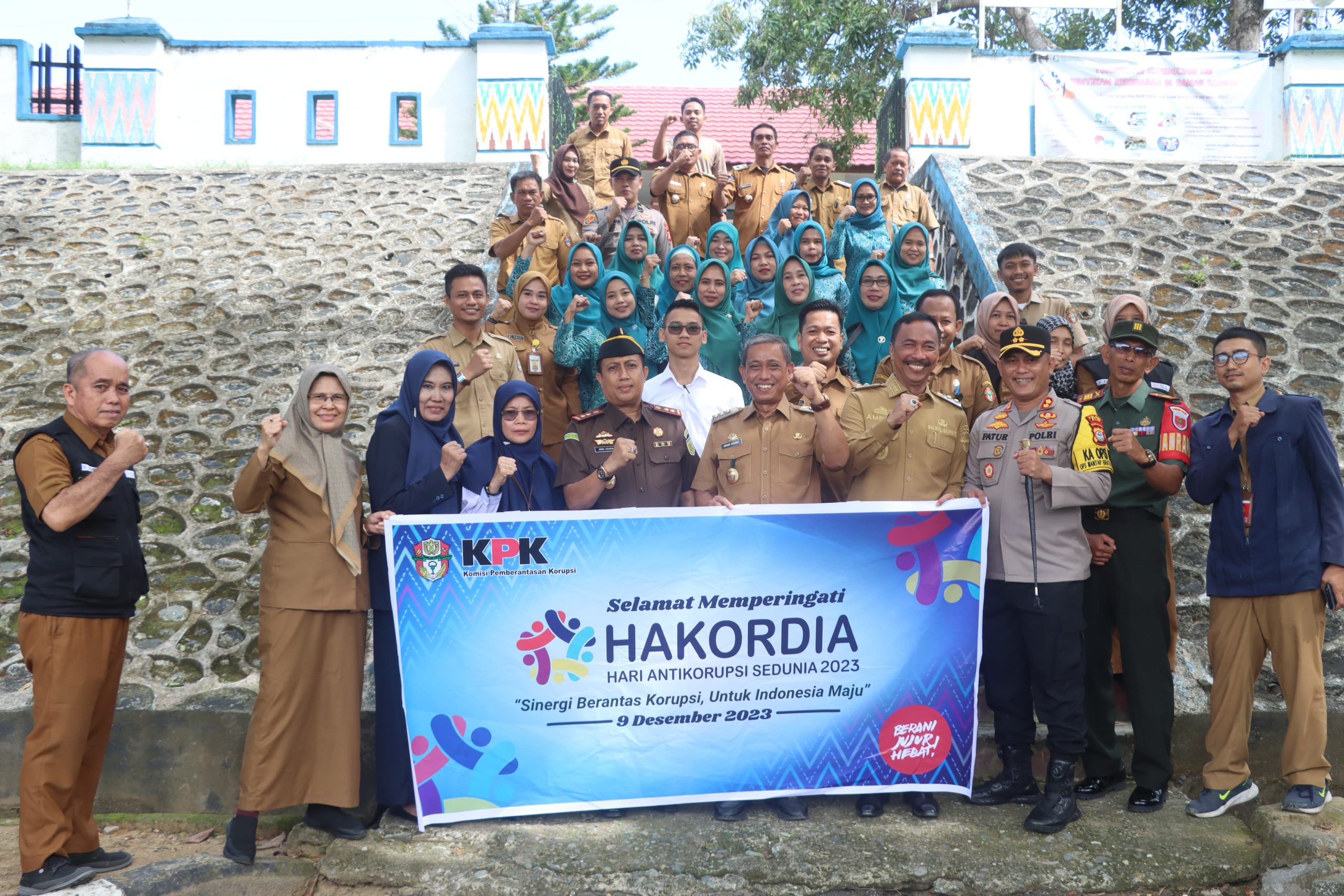 Kapolres Wajo Hadiri Peringatan Hari Anti Korupsi Sedunia di Kantor Camat Tempe, PTSP dan Dinsos