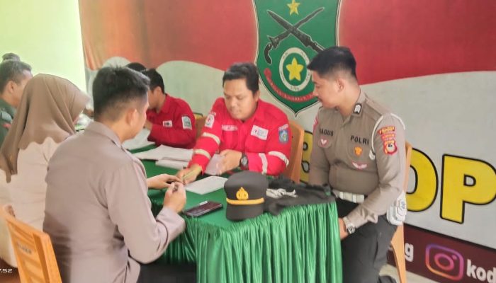 Puluhan Personil Polres Soppeng Ikuti Donor Darah Dalam Rangka Hari Juang TNI AD ke 78