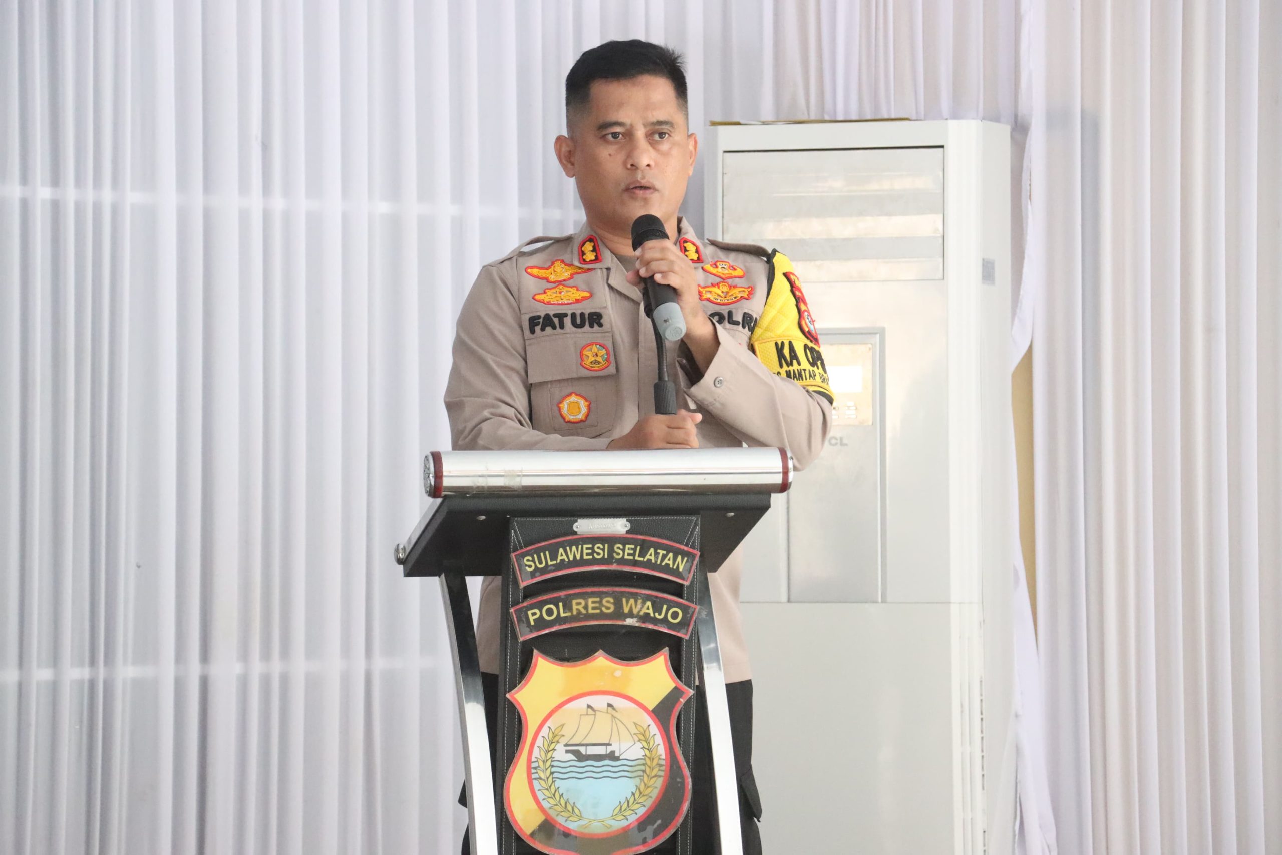 Ini Harapan Kapolres Wajo Dalam Workshop Jurnalistik Yang Menggandeng PWI