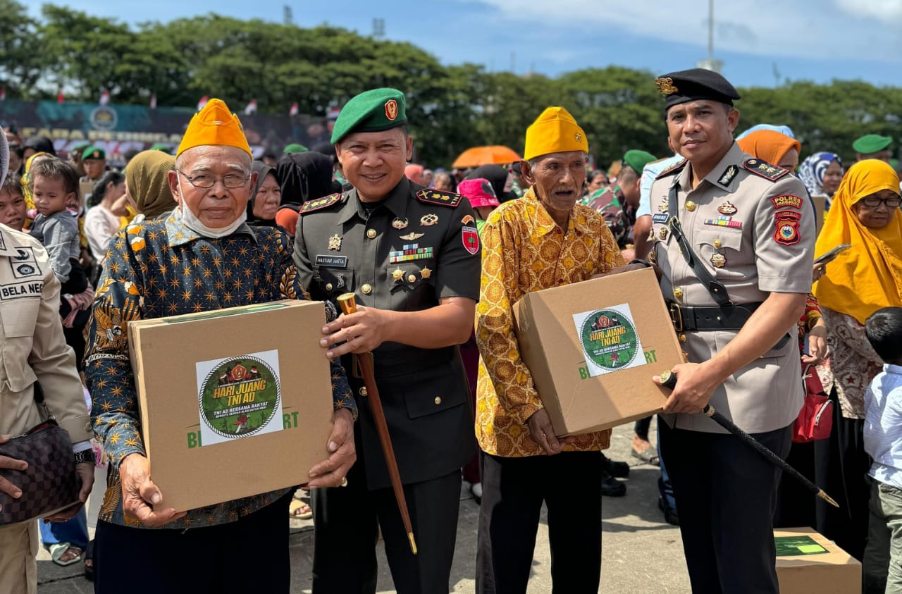 Kapolres Parepare Hadiri Puncak Peringatan Hari Juang TNI AD Ke-78