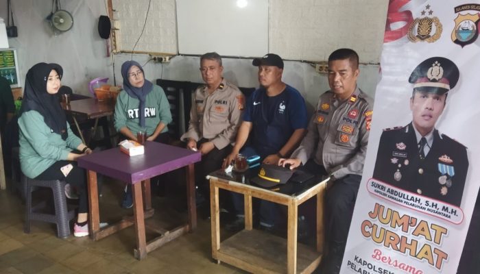 Jumat Curhat Polsek KPN, Mencuat Kepedulian Warga Terhadap Kebersihan Lingkungan