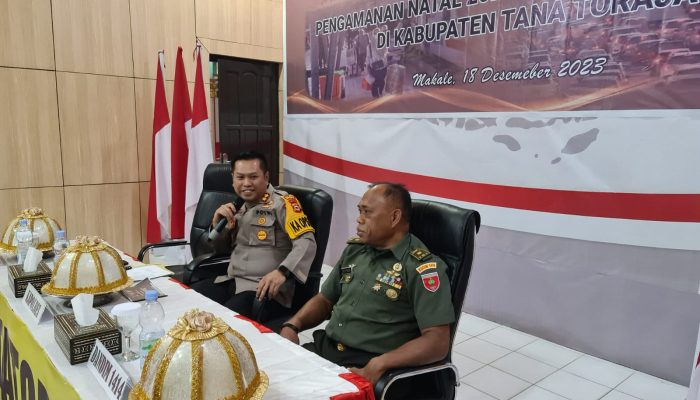 Kapolres Tana Toraja Pimpin Rapat Koordinasi Lintas Sektoral
