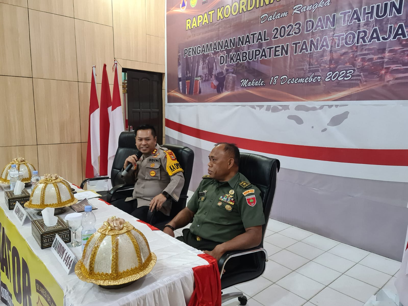 Kapolres Tana Toraja Pimpin Rapat Koordinasi Lintas Sektoral