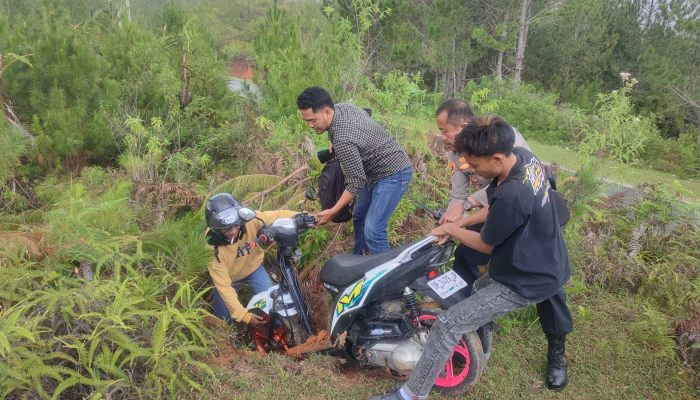 Polsek Saluputti Amankan Pelaku Aksi Frees Tyle di Ratte Balla Lembang Patongloan Kec. Bittuang Kab. Tana Toraja