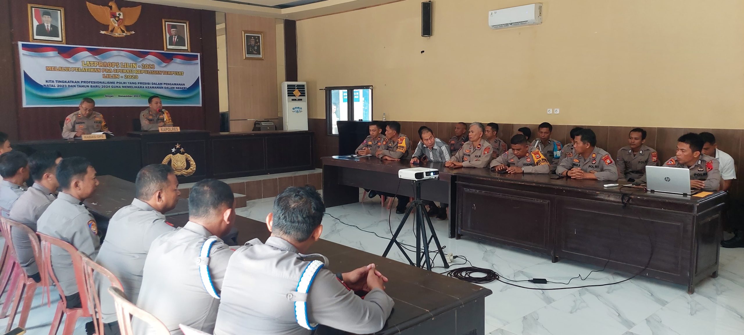 Pimpin Latihan Pra Operasi Lilin- 2023, Ini Penekanan Kapolres Sinjai