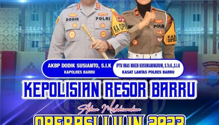 Polres Barru Siap Laksanakan Operasi Lilin 2023