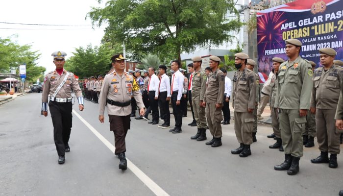 Polres Palopo Gelar Pasukan Operasi Lilin Tahun 2023