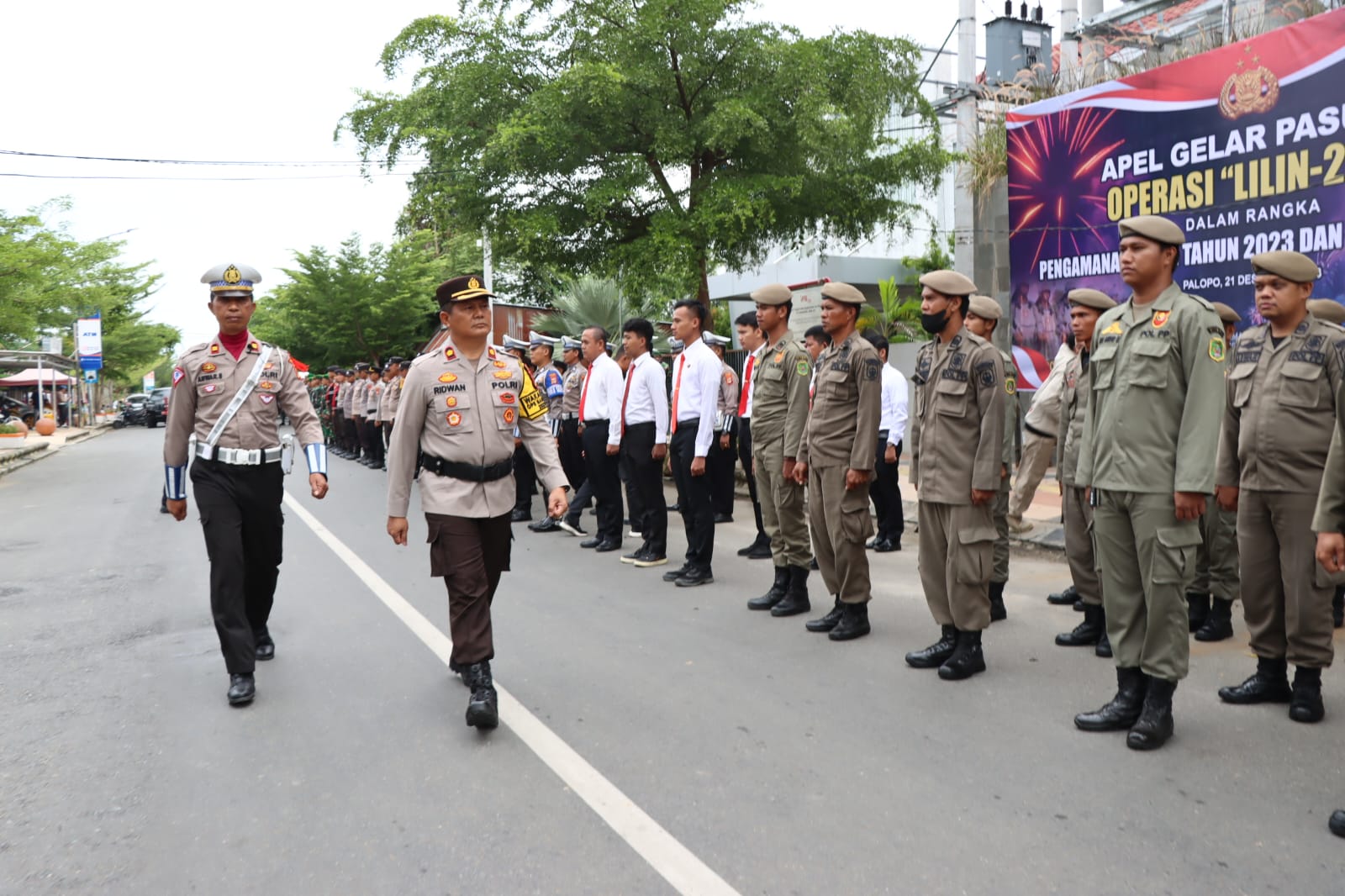 Polres Palopi Gelar Pasukan Operasi Lilin Tahun 2023