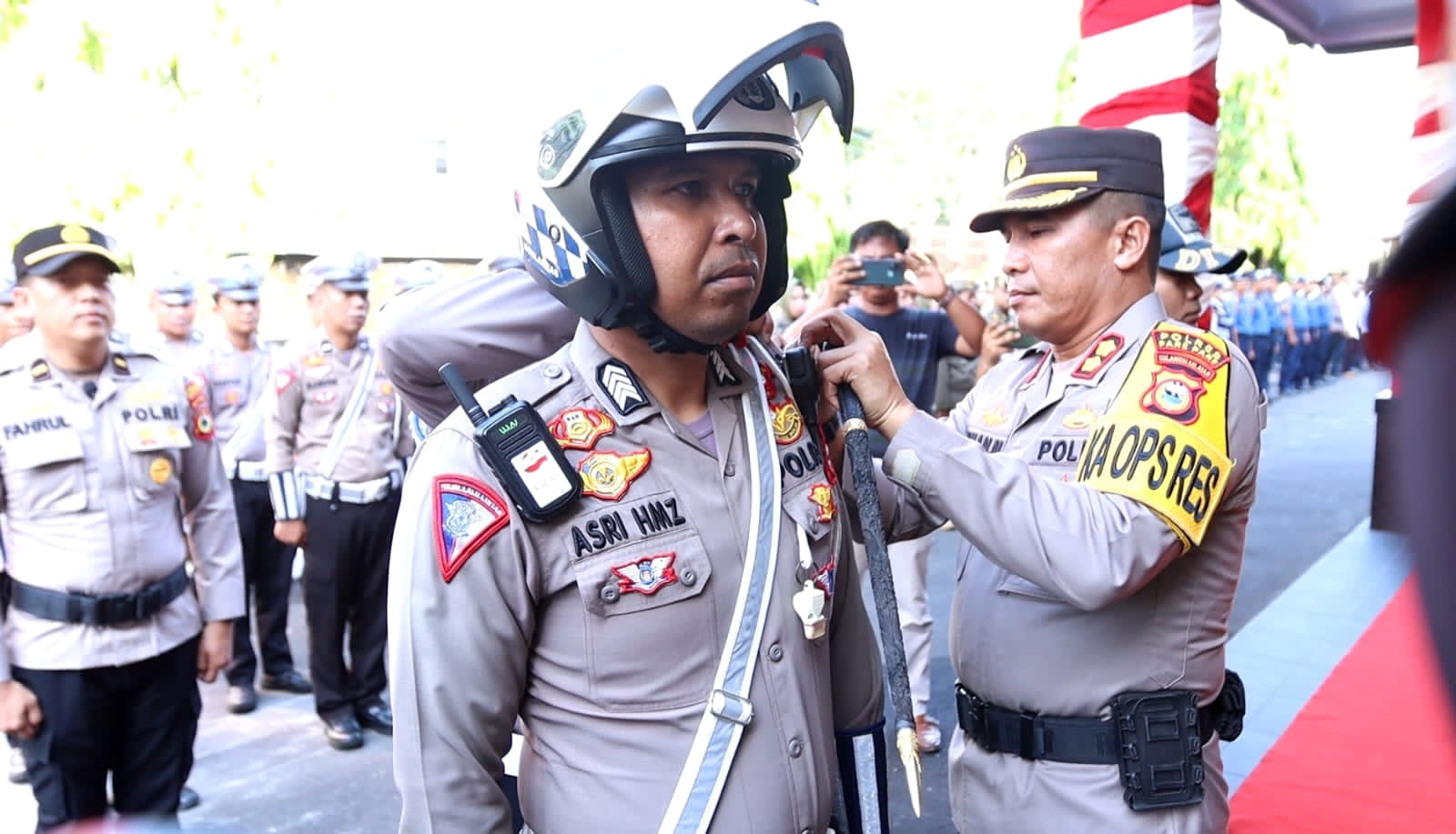 Kapolres Parepare Pimpin Apel Gelar Pasukan Operasi Lilin 2023