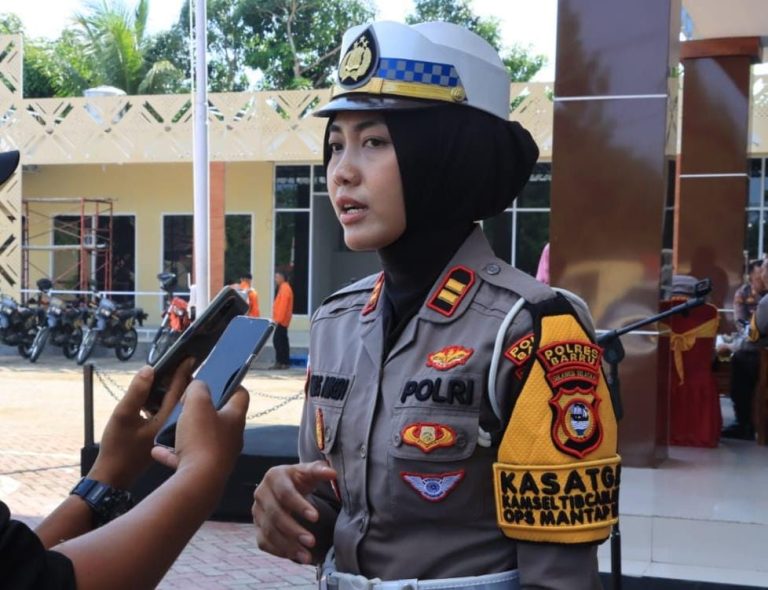 Ops Lilin 2023, Iptu Imas Niken : Mari Menjaga Ketertiban Dalam Berlalulintas