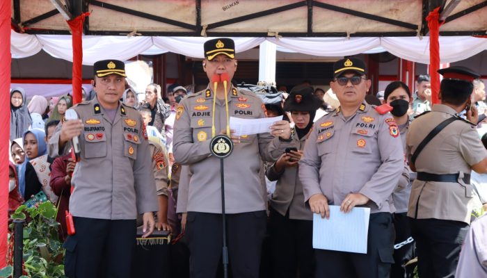 Kabagbinkar Biro SDM Polda Sulsel Beri Arahan Kepada 406 Lulusan Bintara Angkatan 50 SPN Polda Sulsel