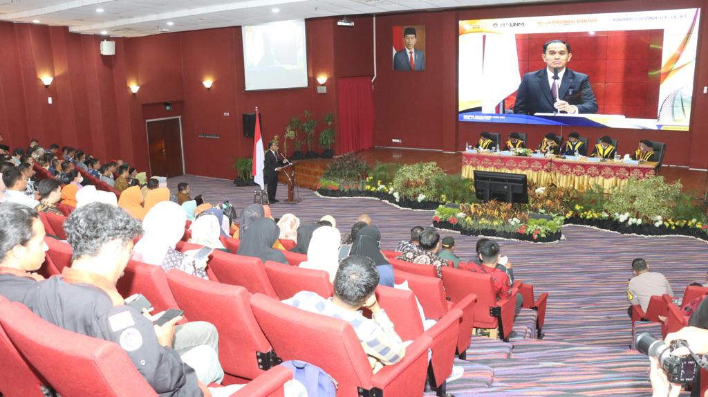 Luar Biasa, Kapolres Soppeng Promosi Dokter Bidang Ilmu Administrasi PPUMN