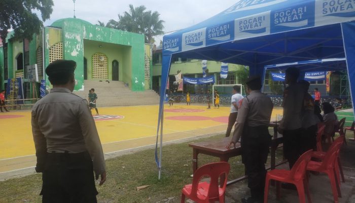 Sat Samapta Polres Parepare Gelar Pengamanan Turnamen Futsal