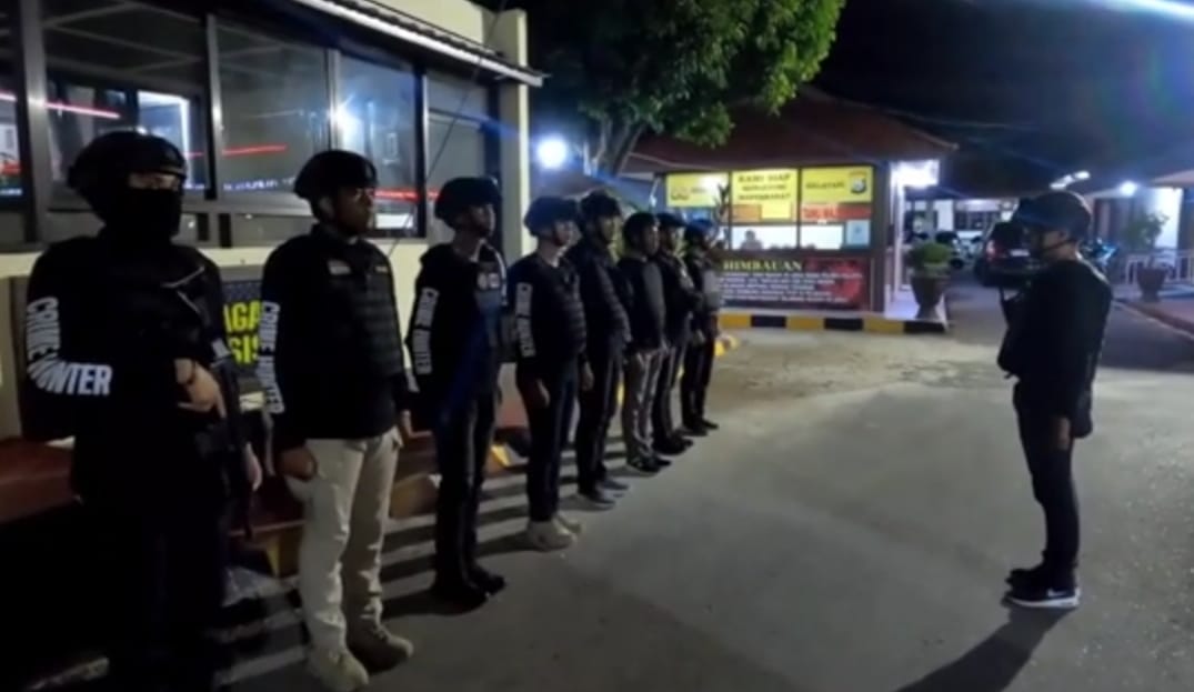 Team Eagle Presisi Polres Palopo siap Amankan Malam Nataru