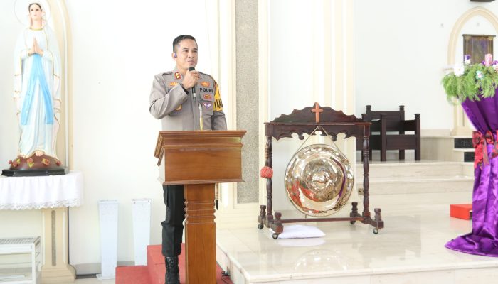 Melalui Minggu Kasih Kapolres Parepare Pastikan Perayaan Natal 2023 Berjalan Aman dan Kondusif.