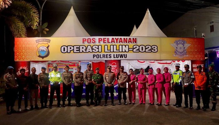 Kapolres Luwu Minta Pospam dan Posyan Operasi Lilin 2023 Agar Memberi Pelayanan Secara Nyata Kepada Masyarakat