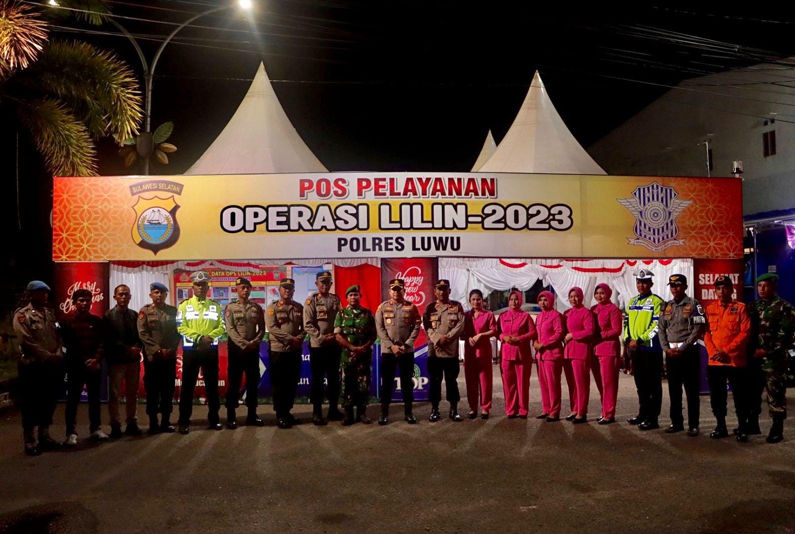 Kapolres Luwu Minta Pospam dan Posyan Operasi Lilin 2023 Agar Memberi Pelayanan Secara Nyata Kepada Masyarakat