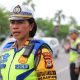 Kasat Lantas Polres Gowa Laksanakan Sosialisasi dan Pengawasan Penertiban Truk Besar Angkutan Barang