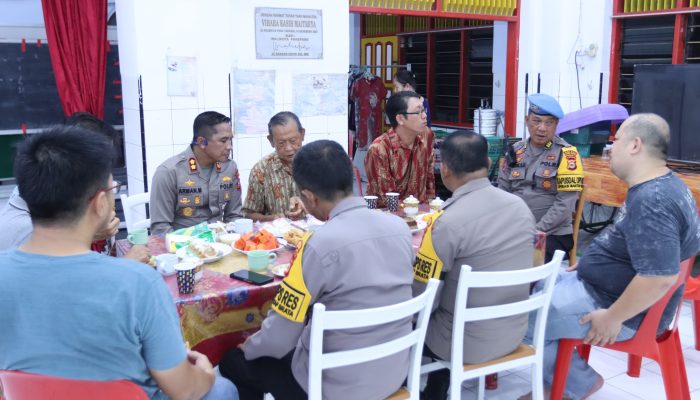 Dalam Menciptakan Situasi Kamtibmas Aman dan Kondusif Kapolres Parepare Jalin Silaturahmi di Vihara Kasi Maitrea